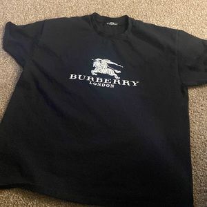 burberry shirt black